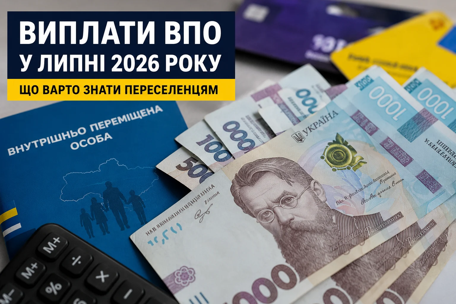 Фінансування виплат ВПО у липні 2026: коли чекати кошти та кому можуть призупинити допомогу